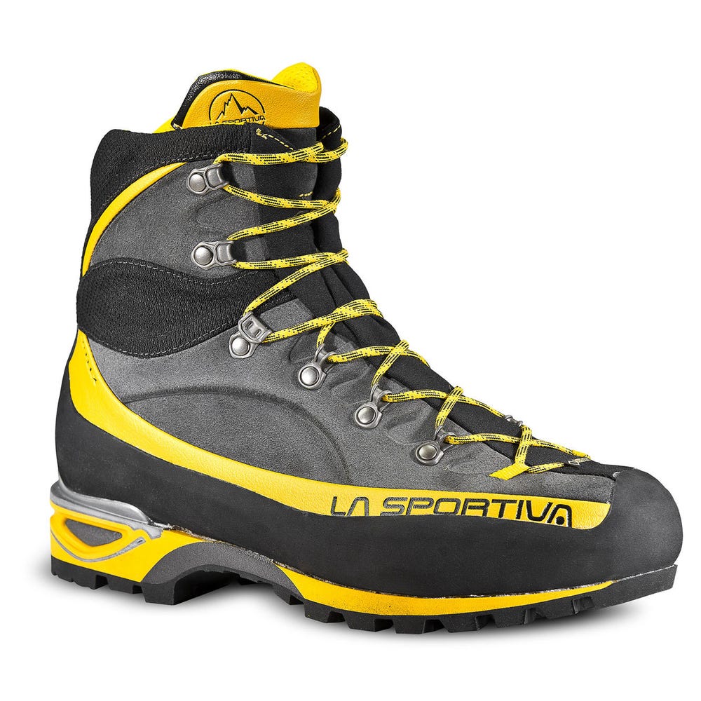 Botas Alpinismo La Sportiva Trango Alp Evo GTX Hombre Gris/Amarillo Chile-8541790